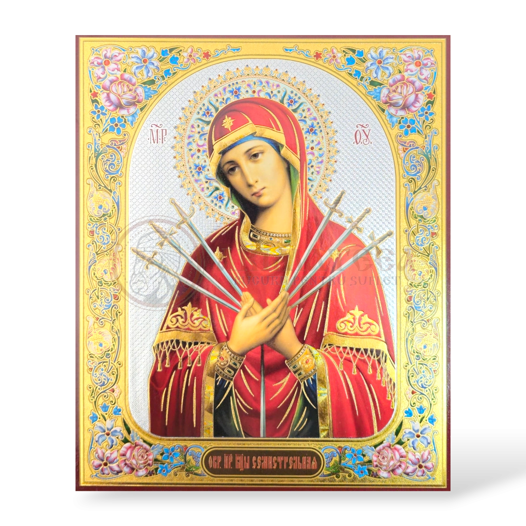 Icoană MDF 18x24 cm - Maica Domnului IX