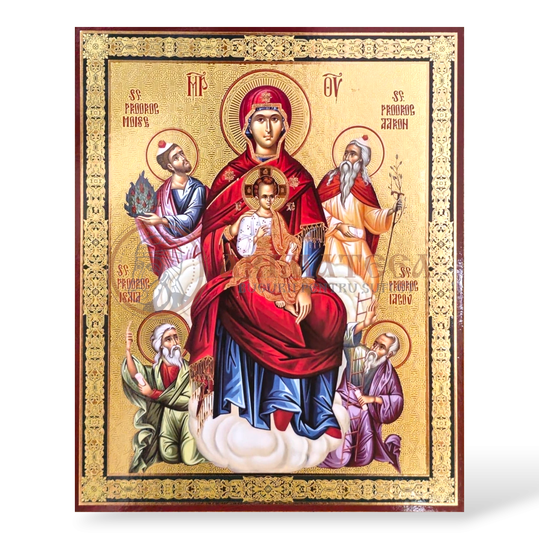 Icoană MDF 18x24 cm - Maica Domnului XI