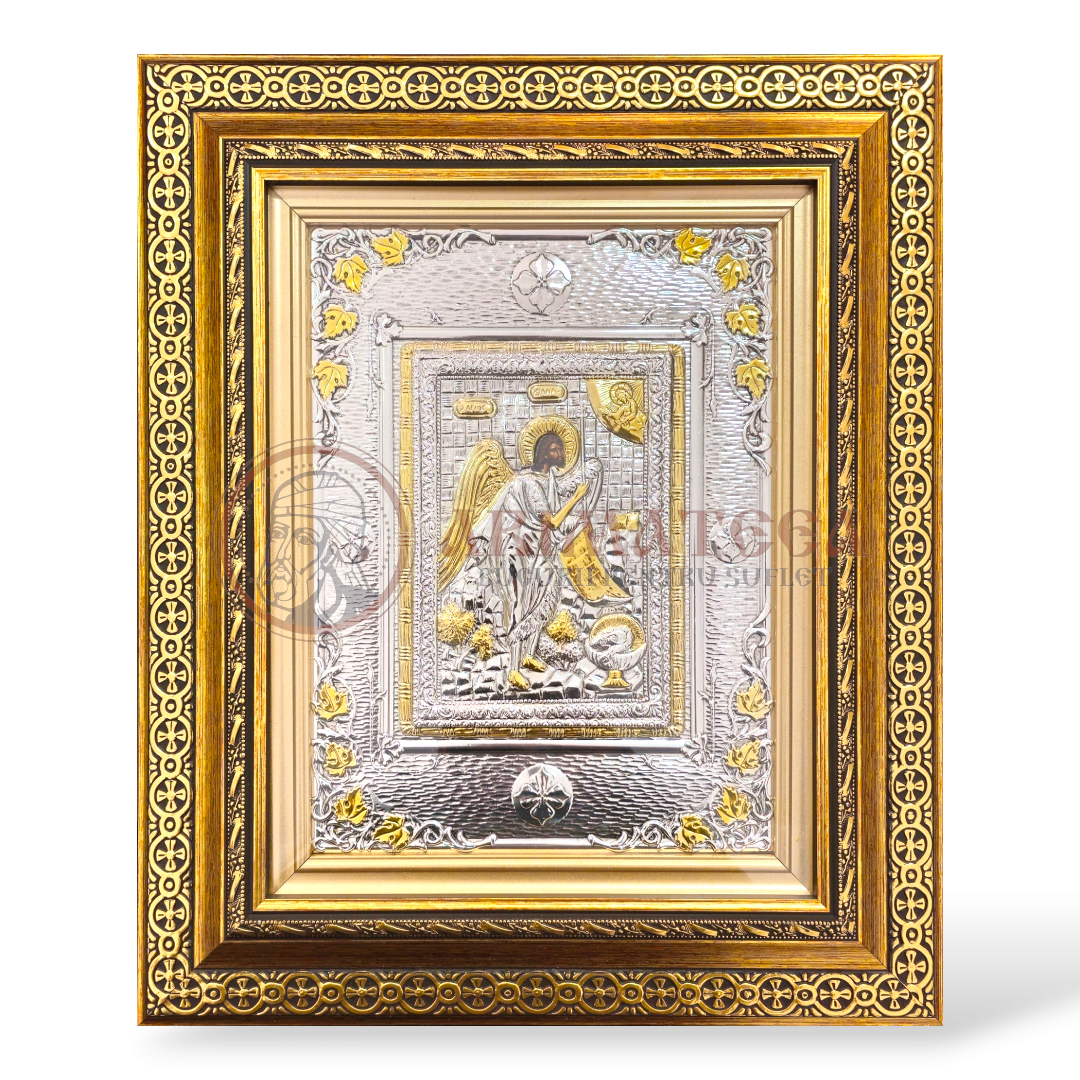 Icoană în ramă 40x50 - Sf. Ioan Botezătorul (800-925)