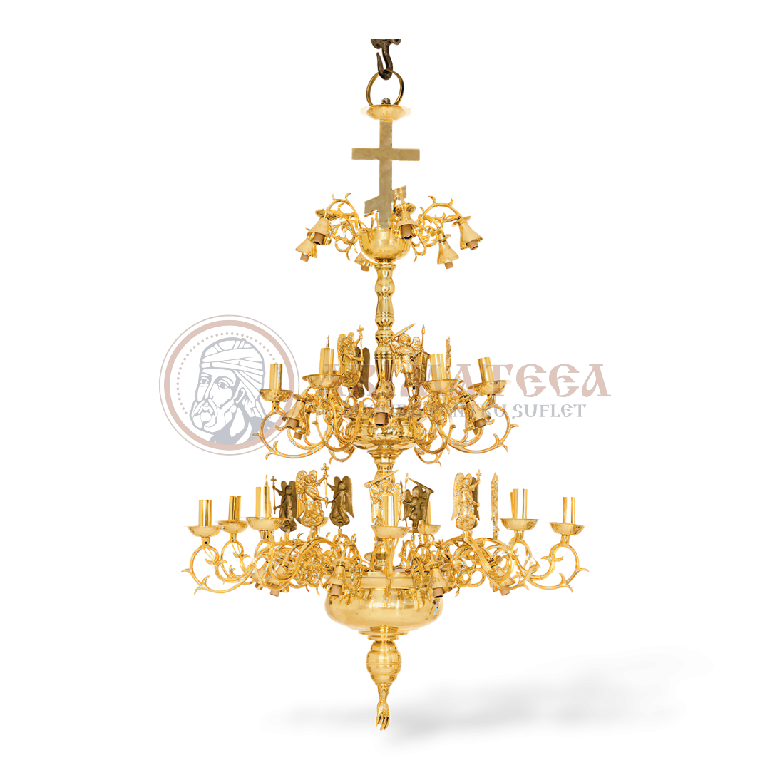 Policandru Aurit cu 36 Lumini,  (267-46)