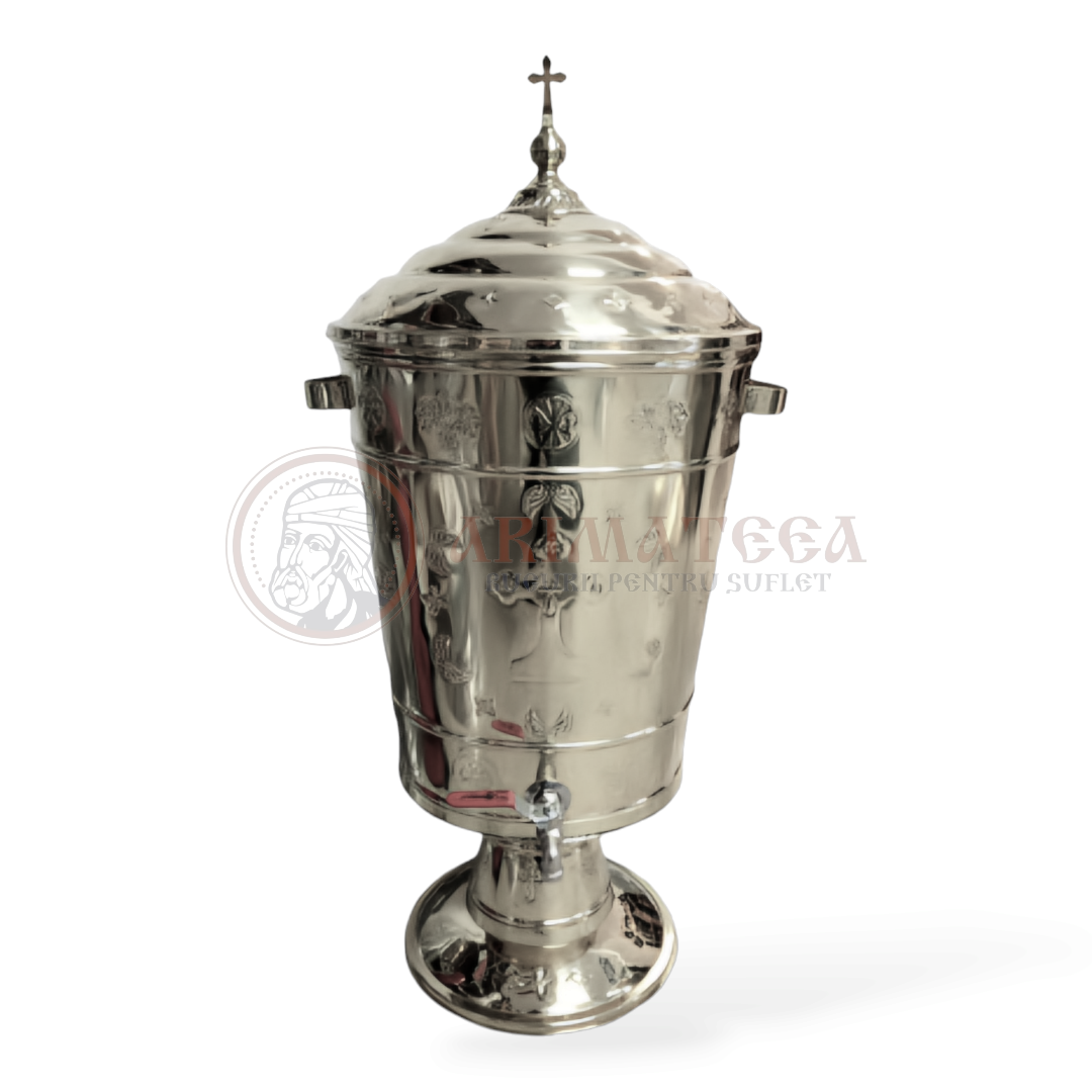 Vas pentru agheasmă din inox
