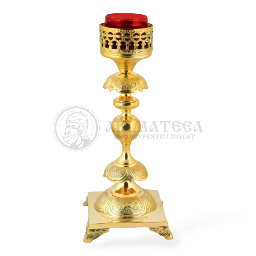 Candelă din bronz Aurită 4044E