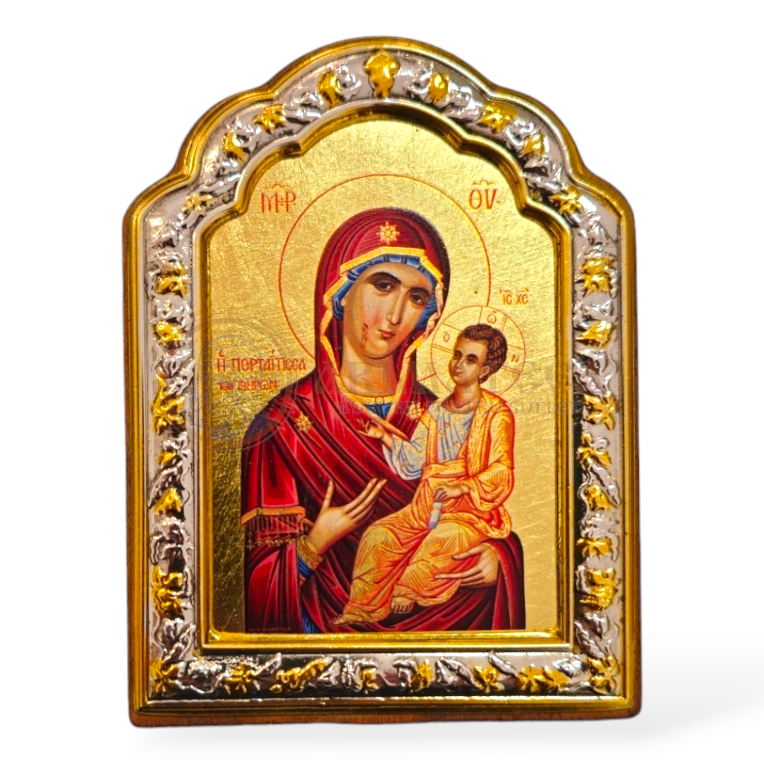 Icoană lemn ovală 300, 8x10 - Maica Domnului I (41470)