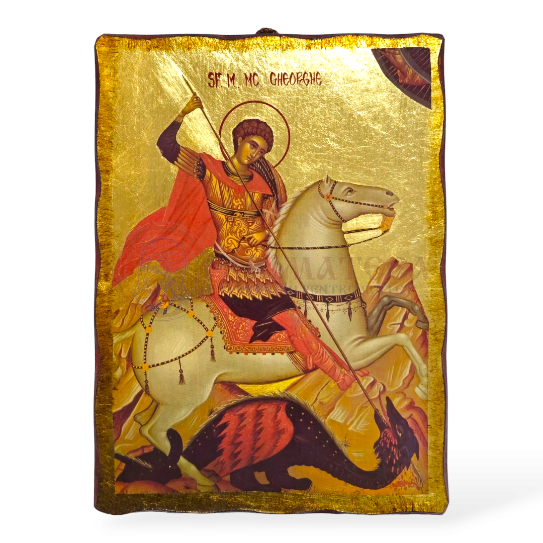 Icoană 20x15 - Sf. M. Mc. Gheorghe