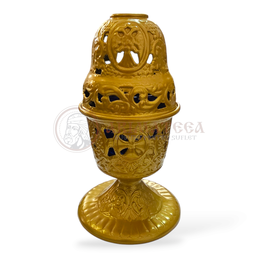 Candelă din Alamă. Aurie - 4000 - (49575)