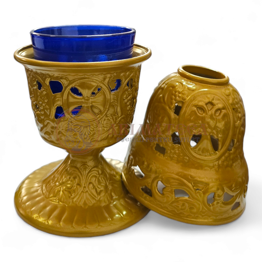 Candelă din Alamă. Aurie - 4000 - (49575)