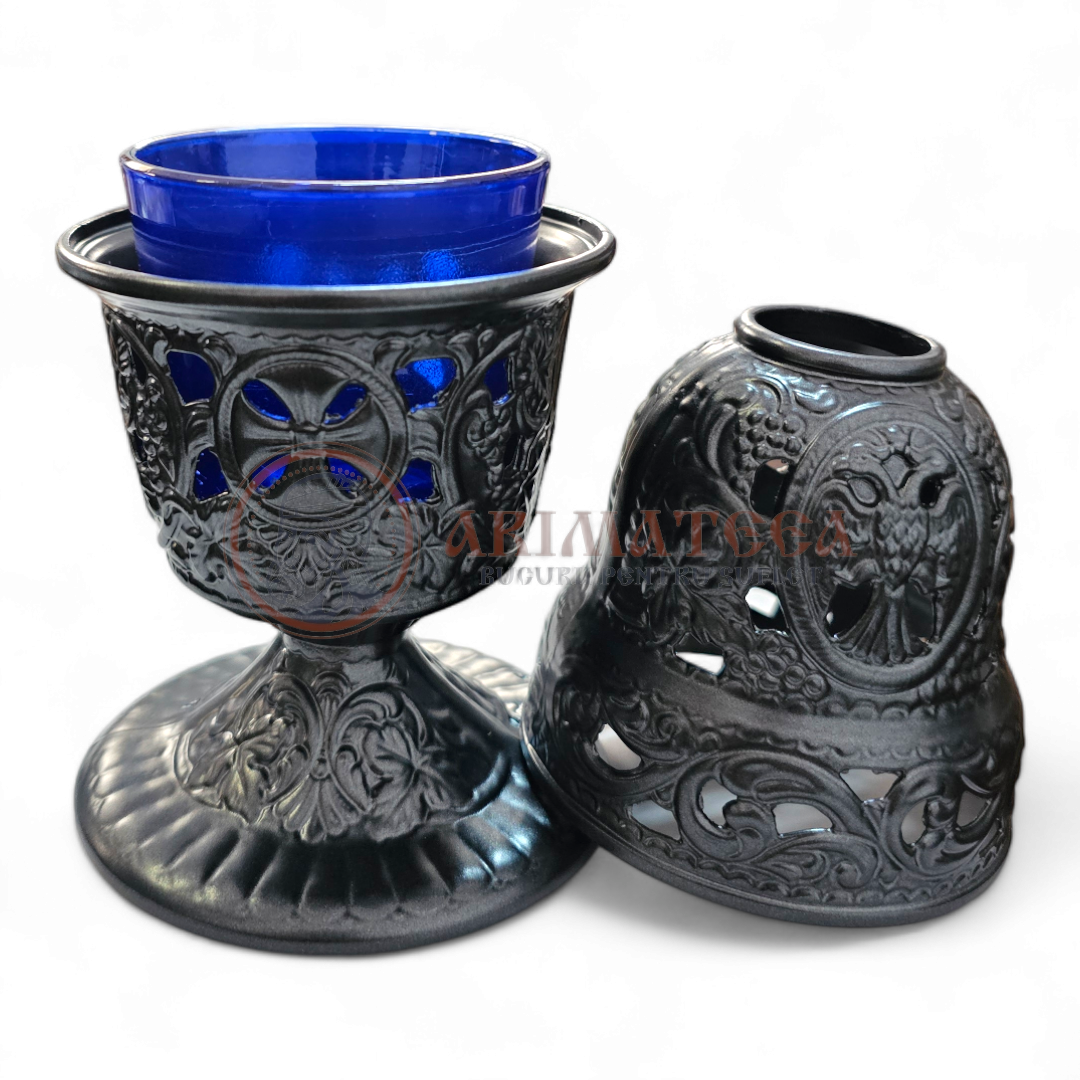 Candelă din Alamă. Negru - 4000 - (49575)