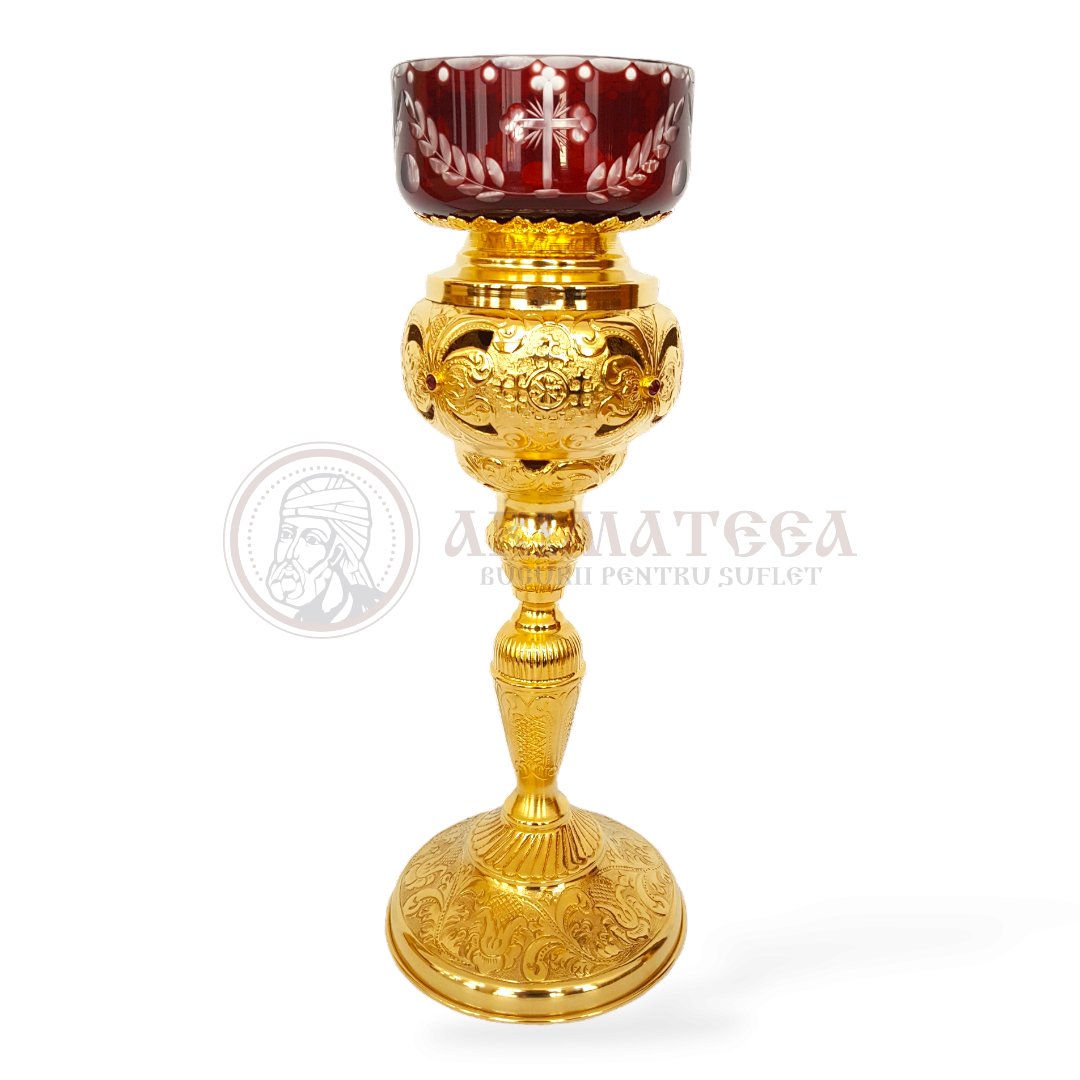 Candelă Aurită și Argintată (12739)