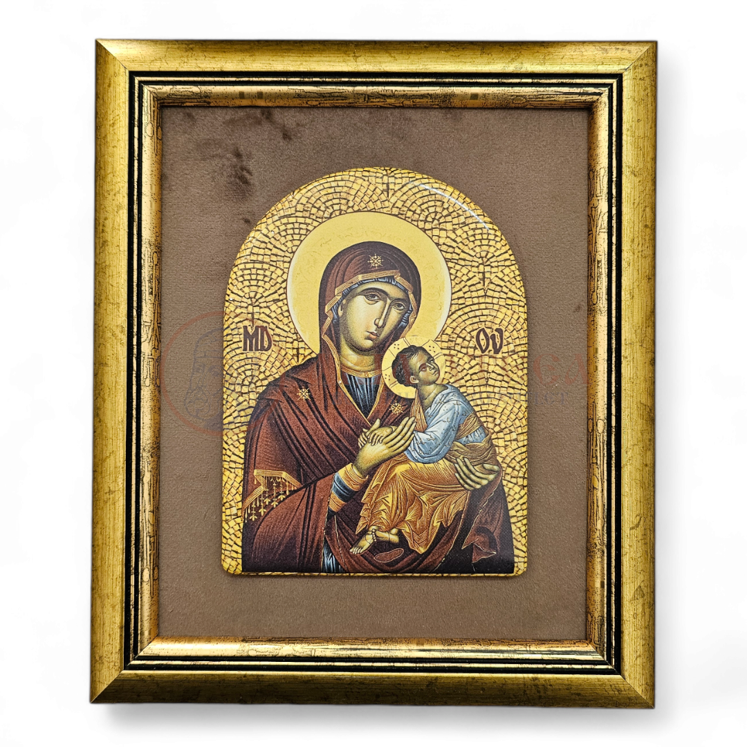 Icoană Maica Domnului I - Porțelan Cupolă (52131)