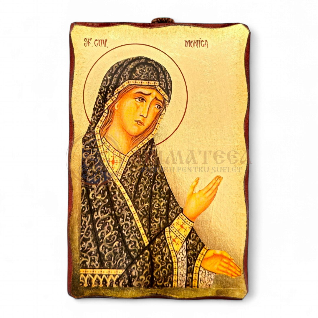 Icoană 15x10 - Sf. Cuv. Monica