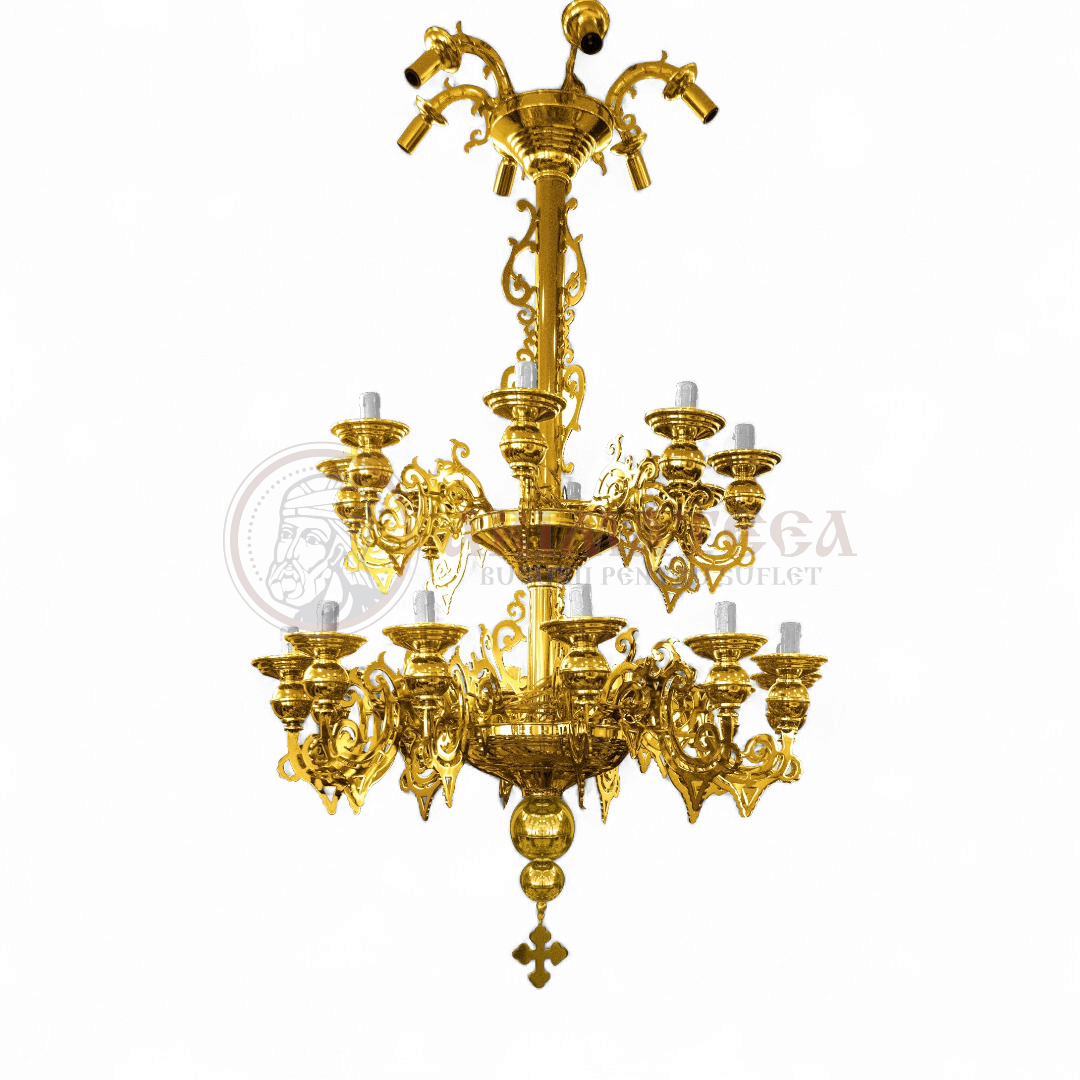 Policandru Aurit 28 de lumini 116-1167