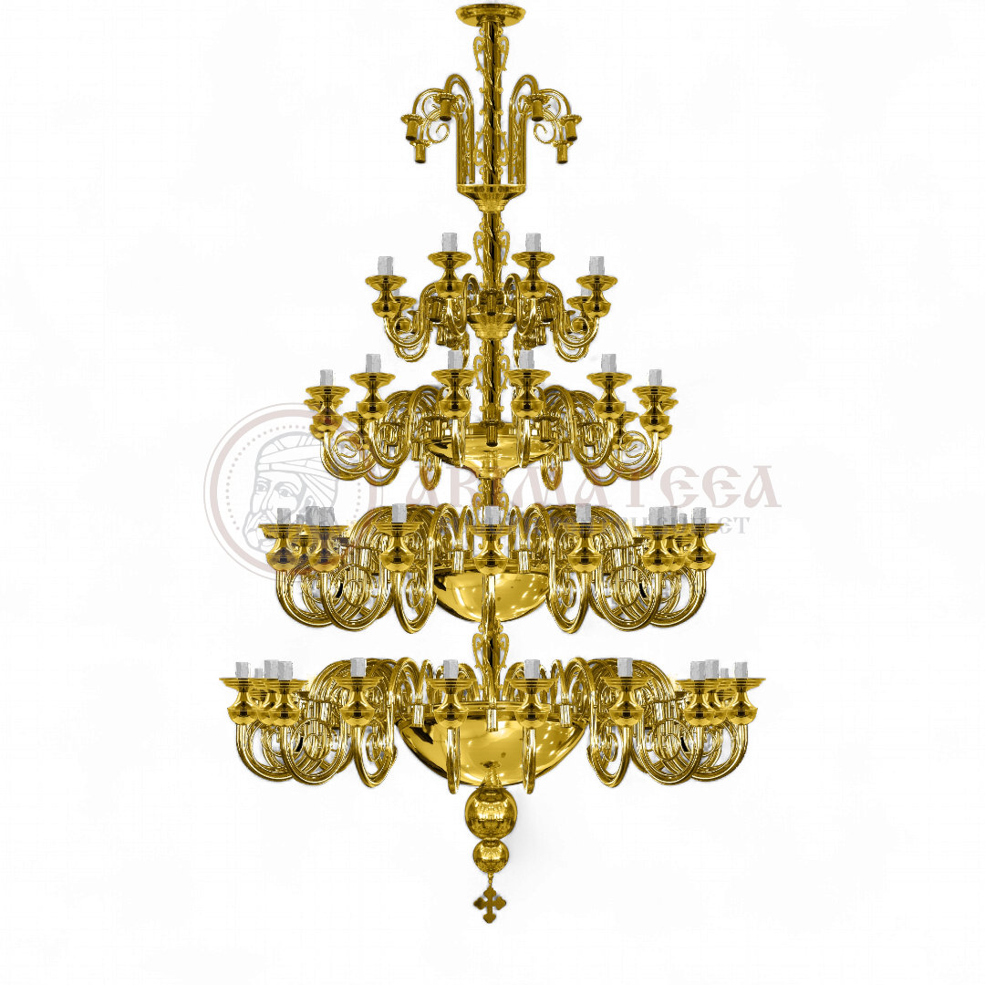 Policandru Aurit 120 de lumini 119-1180F