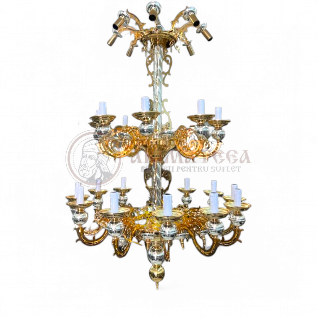 Policandru Aurit 48 de lumini 119-1196B
