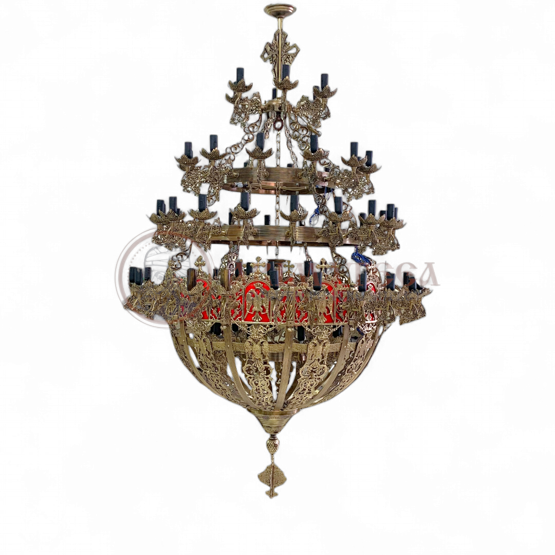 Policandru Aurit 80 de lumini 120-1184B