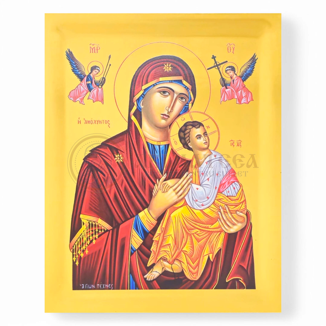 Icoană Aurită 29x37 - Maica Domnului, 954
