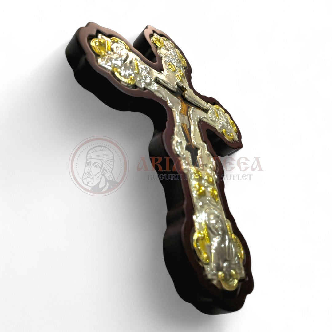 Cruce Ferecată din Lemn 20x26 - 2601-925A