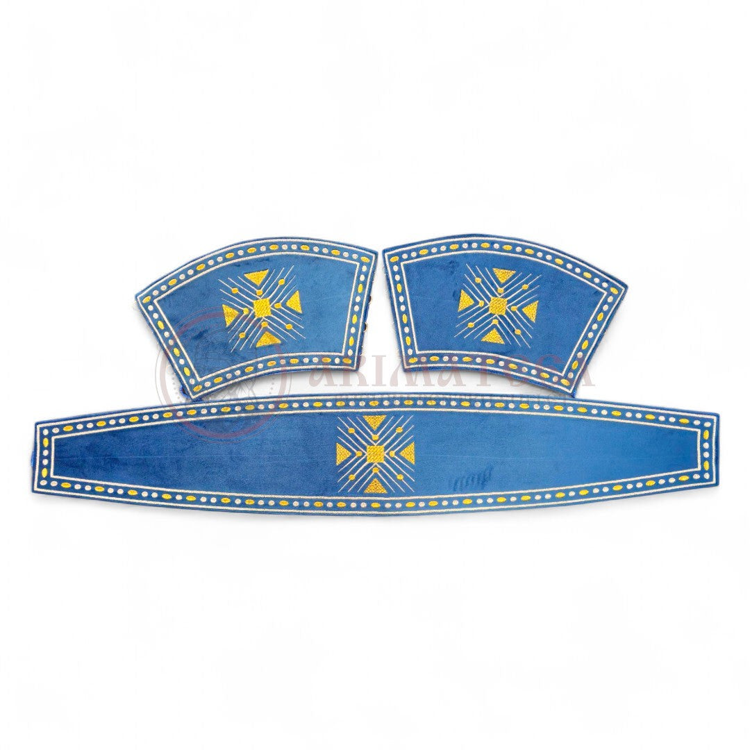 Veșmânt Brodat - Model Bizantin I (albastru)