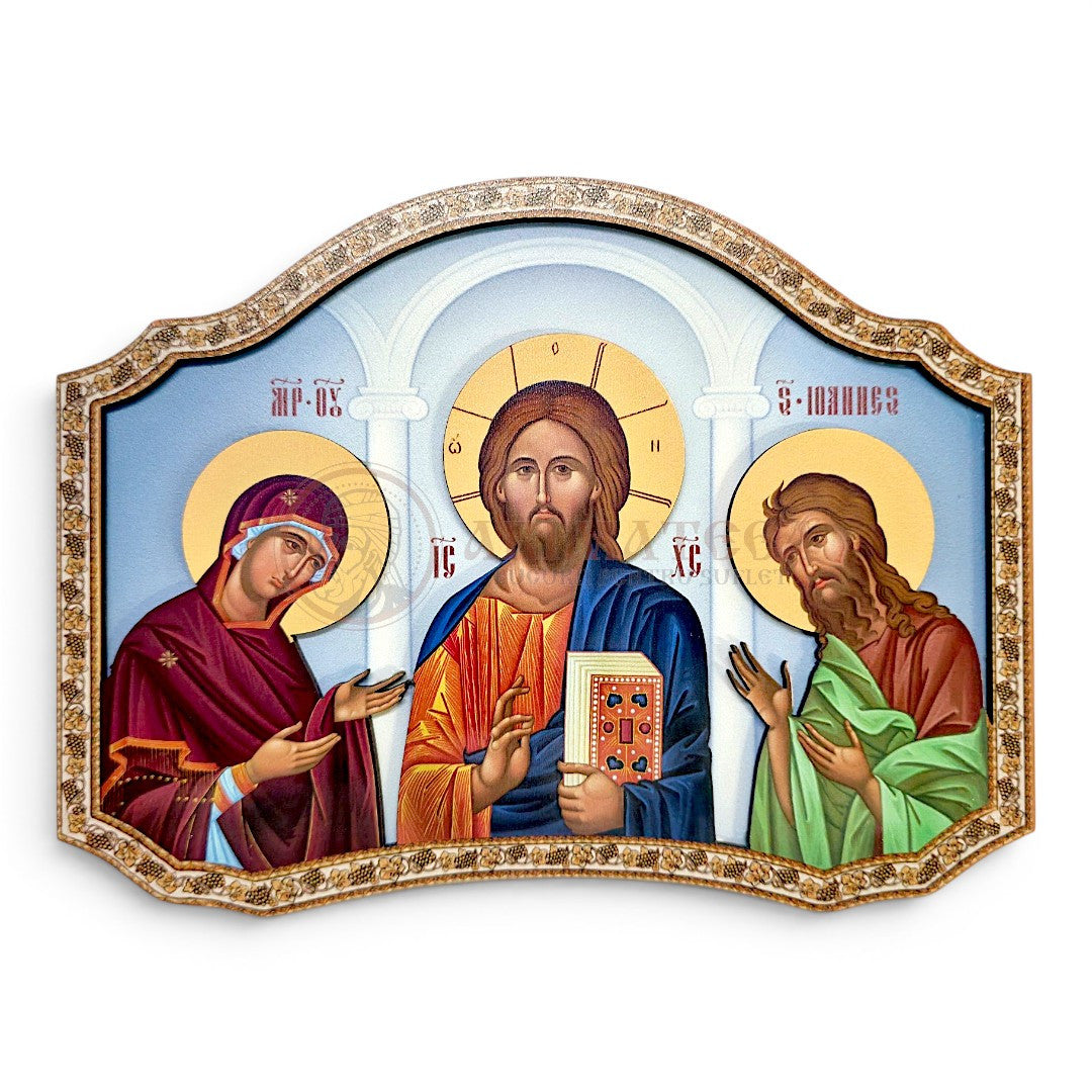 Icoană cu suport - Deisis (72351)