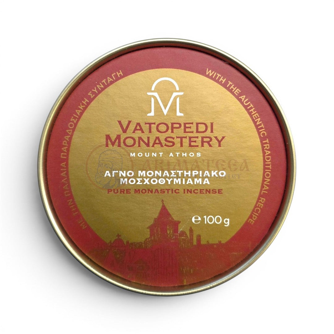 Tămâie de la Mănăstirea Vatoped 100 gr - Chihlimbar