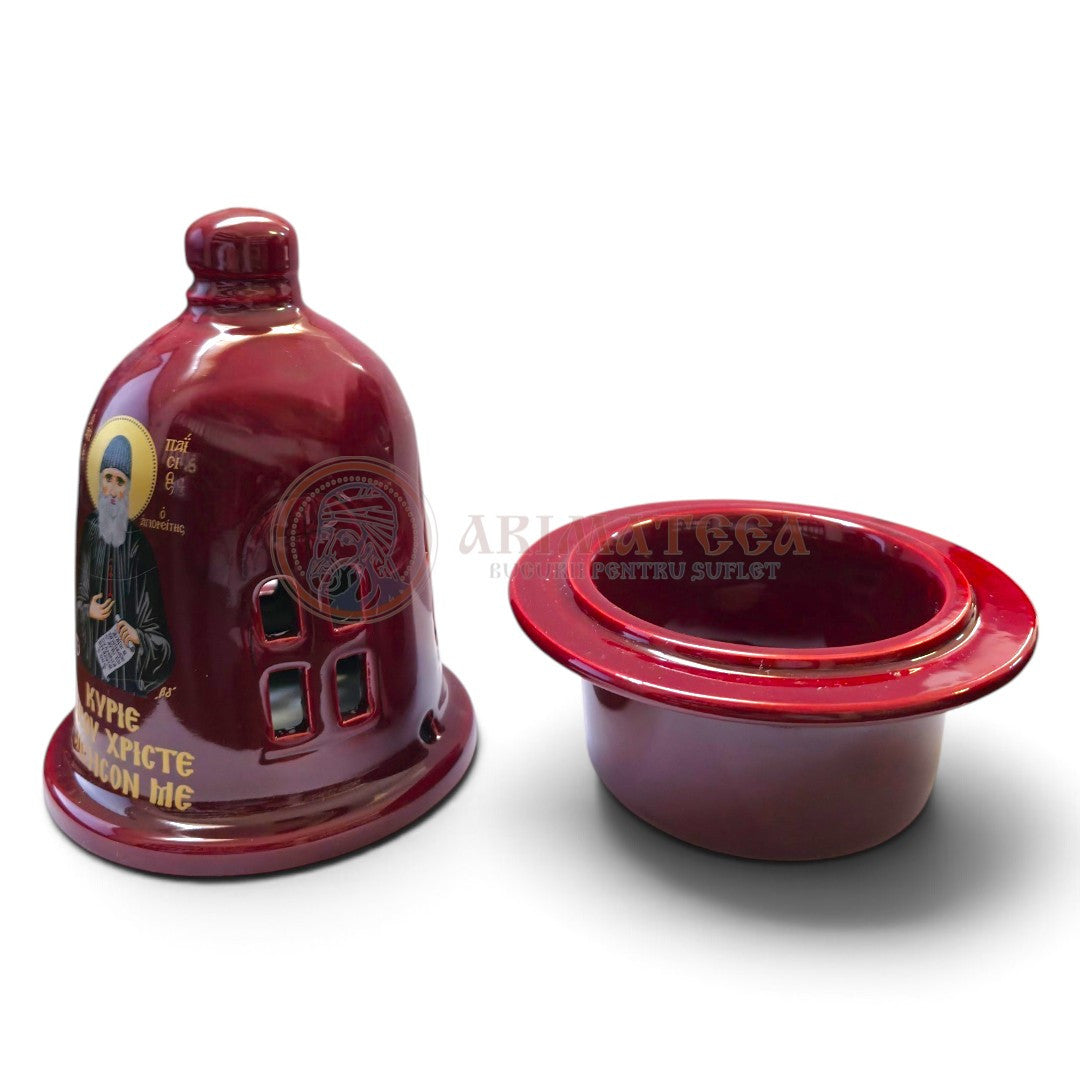 Candelă Ceramică - 19302 (BORDO) - Sf. Paisie Aghioritul
